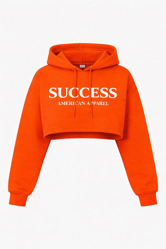 Success Crop Hoodie